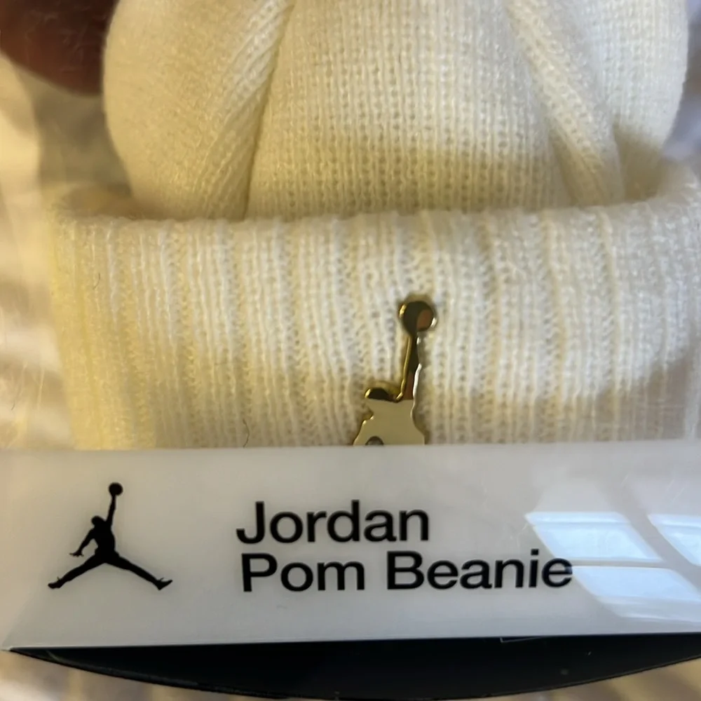 NWT Jordan Toddler Pom Beanie, 2T-4T